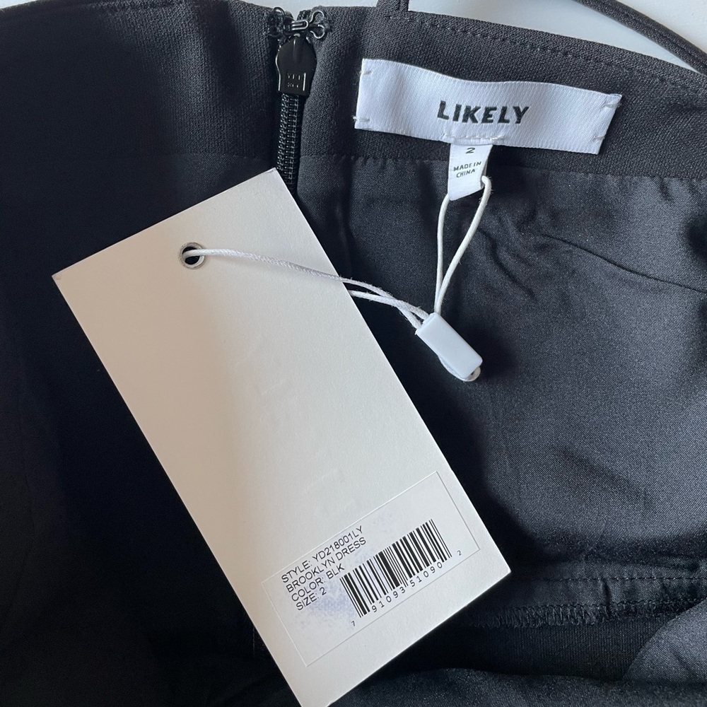 Likely Brooklyn Dress in Black Size 2 - Picture 8 of 11